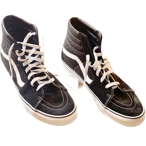 Vans Black High Tops 13 - Picture 2 of 7